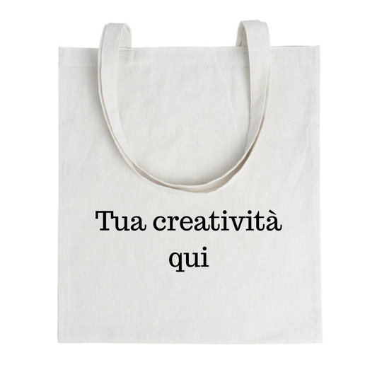 Shopper personalizzata in poliestere