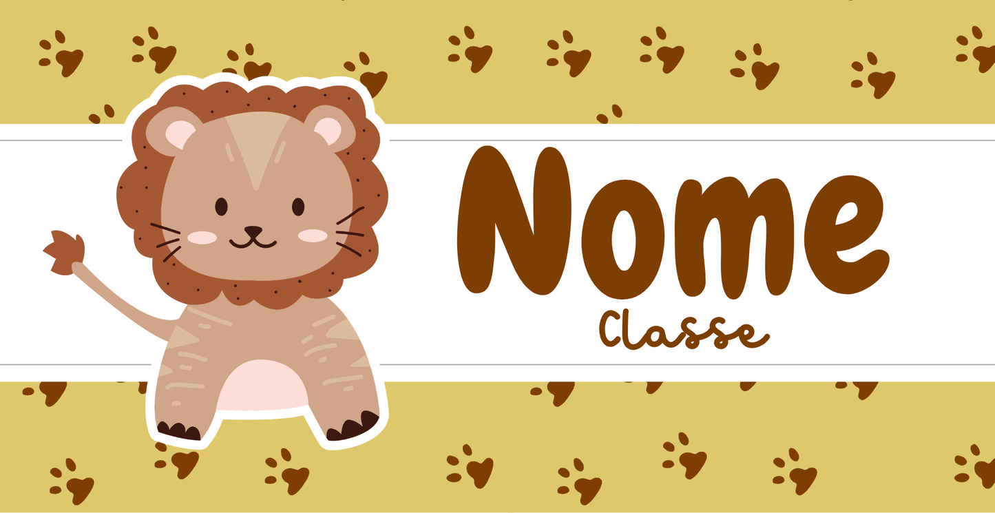Kit Etichette Scuola Personalizzate | + 100 Etichette Impermeabili